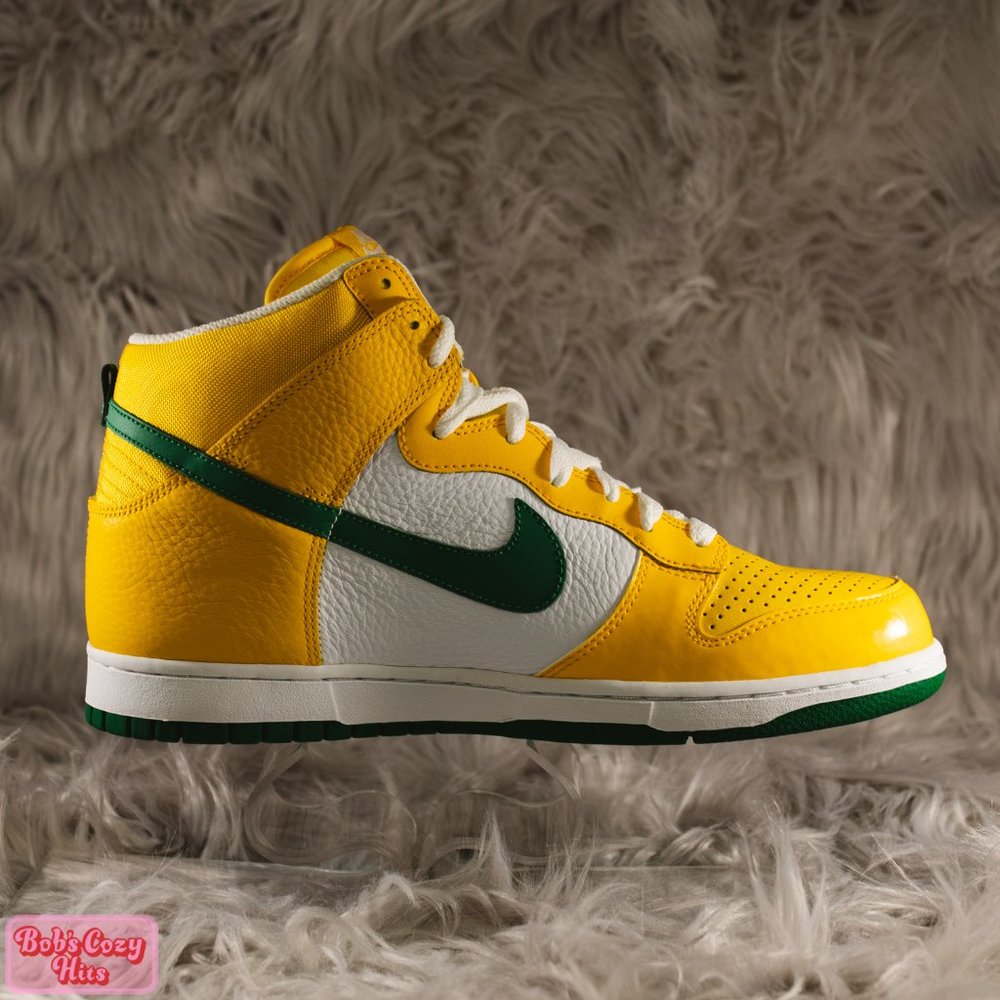 Nike Dunk High 2008 Brazil Mens Size 11 New in Box - Picture 4 of 11
